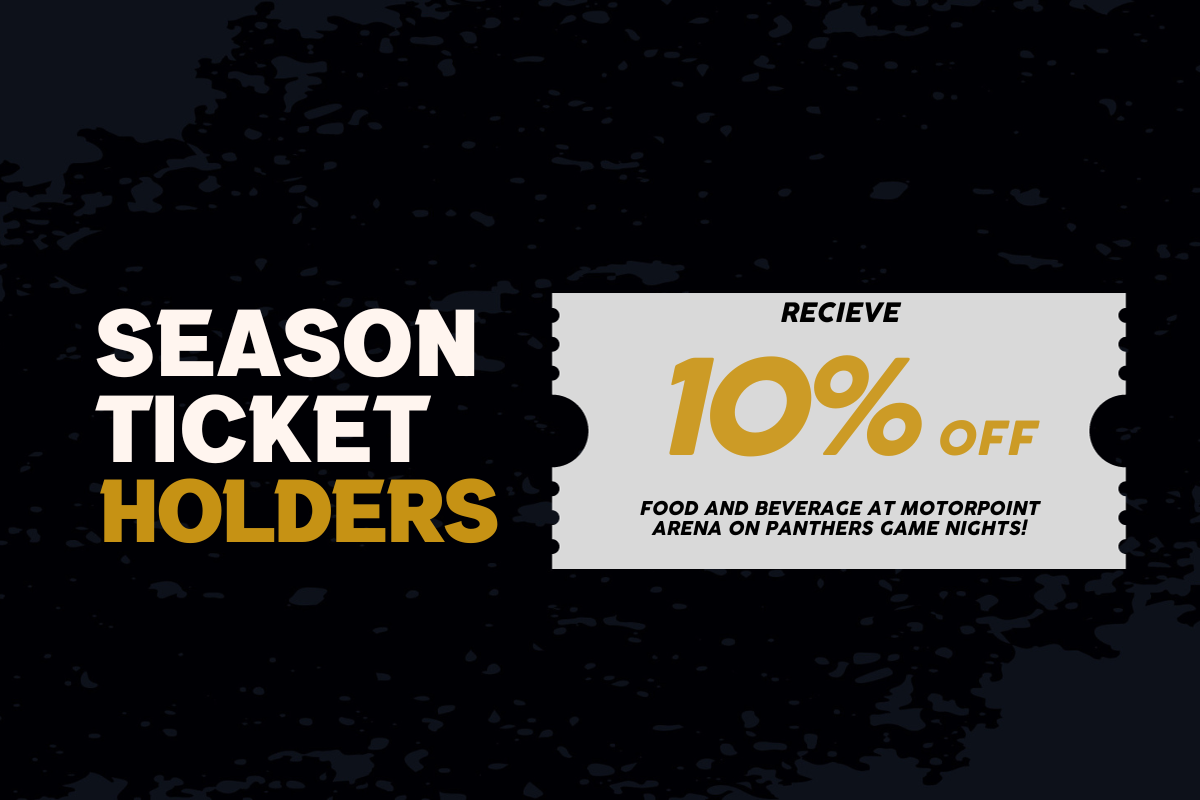 SEASON TICKET DISCOUNT FOR CUP GAME WITH SHEFFIELD - Nottingham Panthers