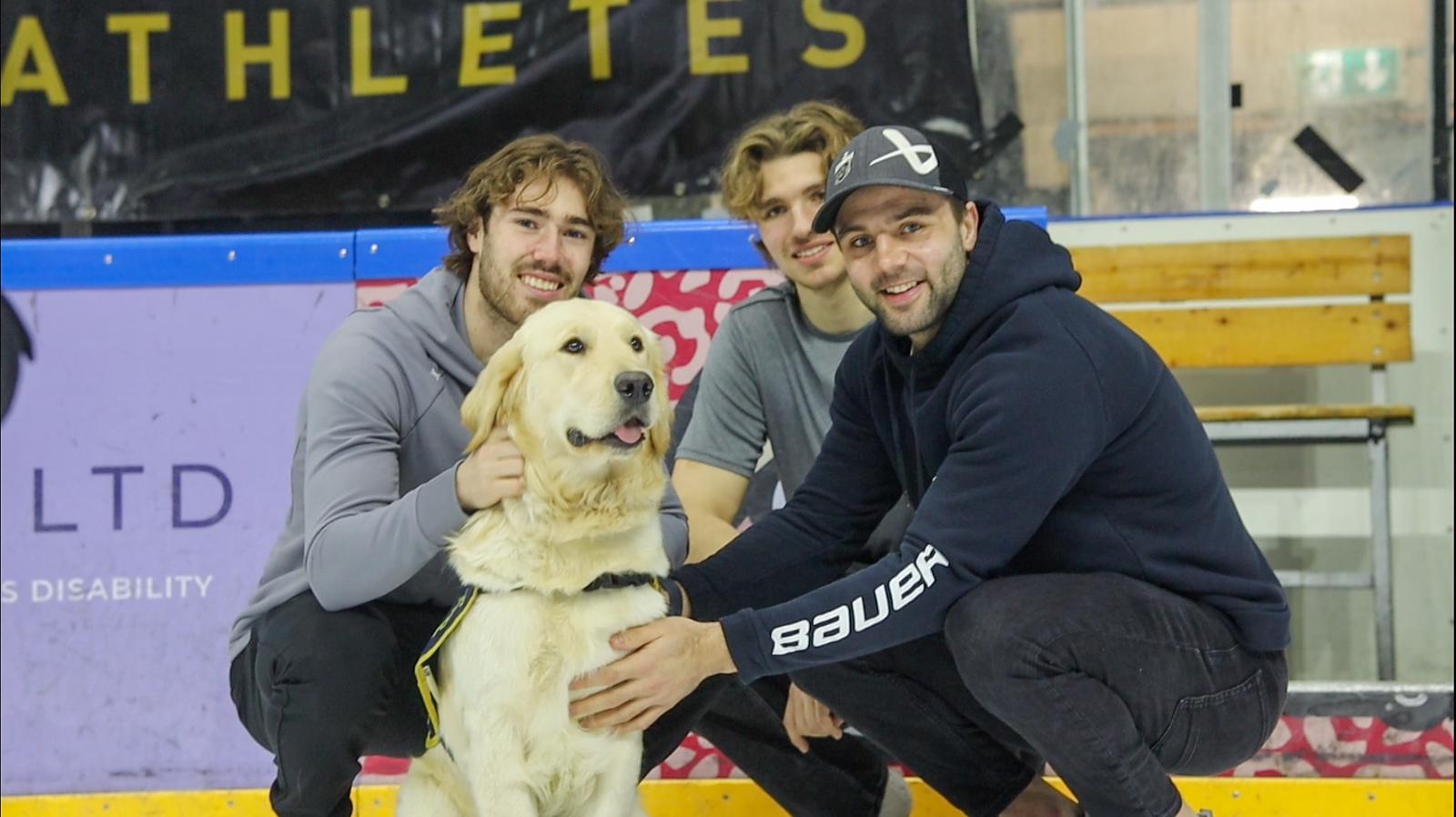 OUR GUIDE DOG BEAU MAKES A VISIT TO TRAINING Top Image