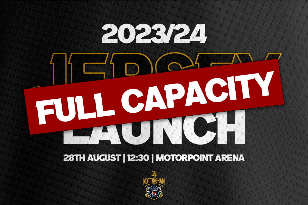 JERSEY LAUNCH EVENT NOW FULL - Nottingham Panthers