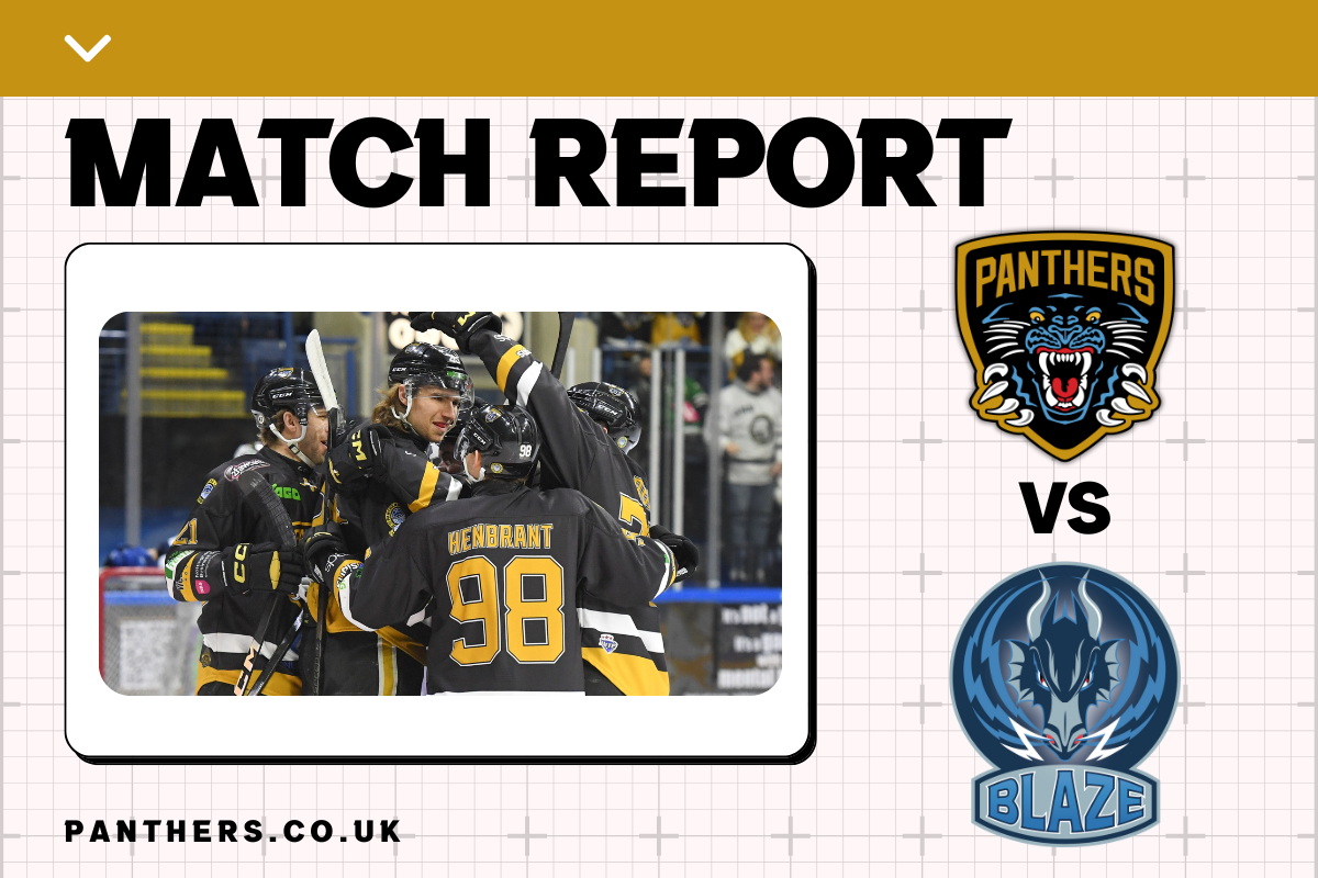 15TH FEBRUARY 2025: PANTHERS 6-2 BLAZE Top Image