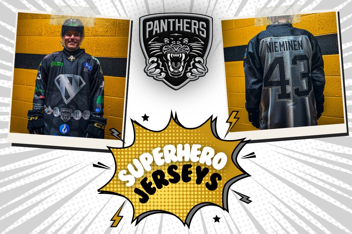 SUPERHERO GAME-WORN JERSEY AUCTION STARTS TODAY Top Image