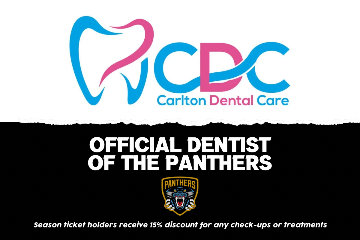 PANTHERS LINK-UP WITH CARLTON DENTAL CARE Top Image