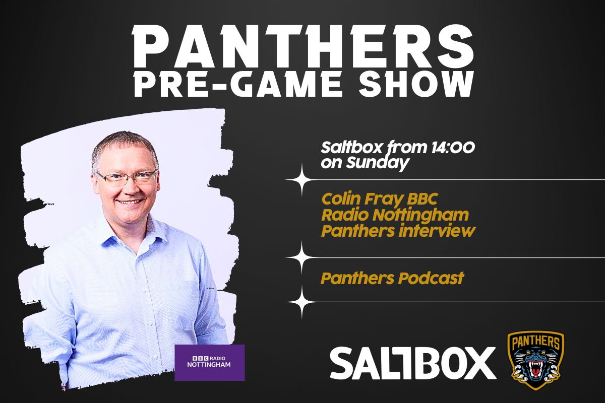 SUNDAY: COLIN FRAY ON SALTBOX PRE-GAME SHOW Top Image