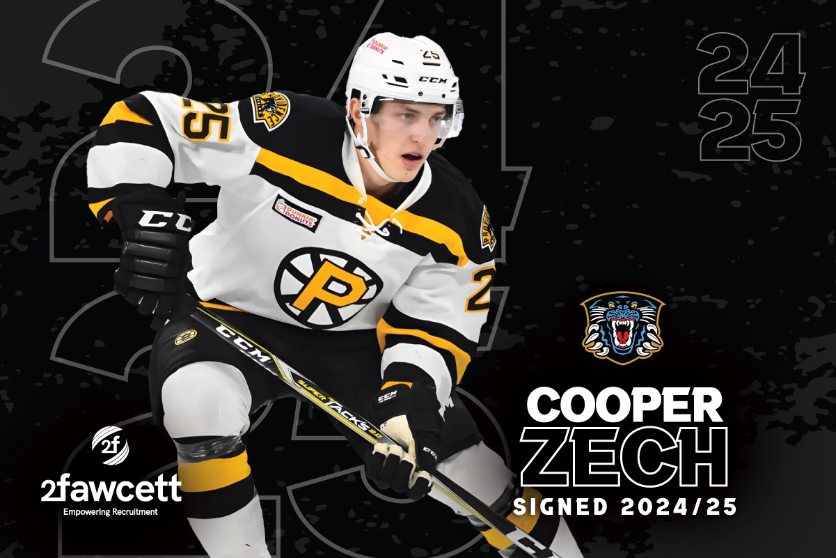 DEFENCEMAN COOPER ZECH SIGNS PANTHERS DEAL Top Image