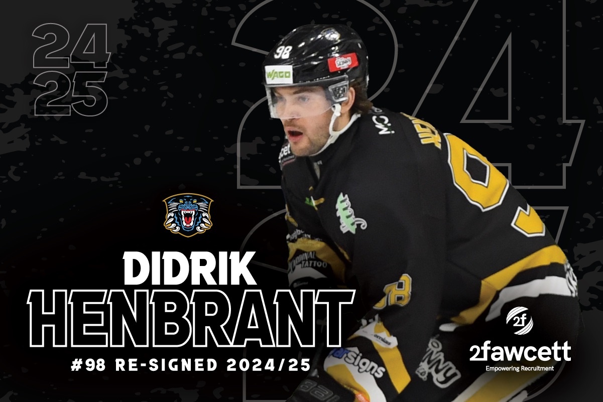 DIDRIK HENBRANT RETURNS FOR 2024-25 SEASON Top Image