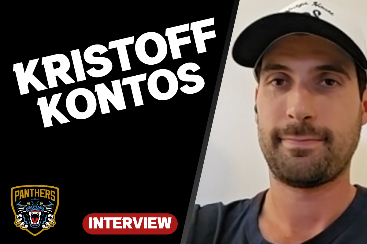 KONTOS GIVES FIRST INTERVIEW TO PANTHERS TV Top Image