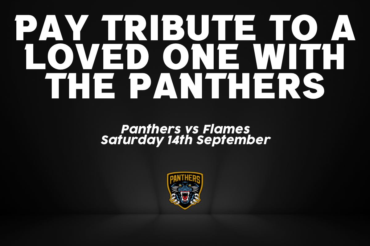 PAY TRIBUTE TO A LOVED ONE WITH THE PANTHERS Top Image