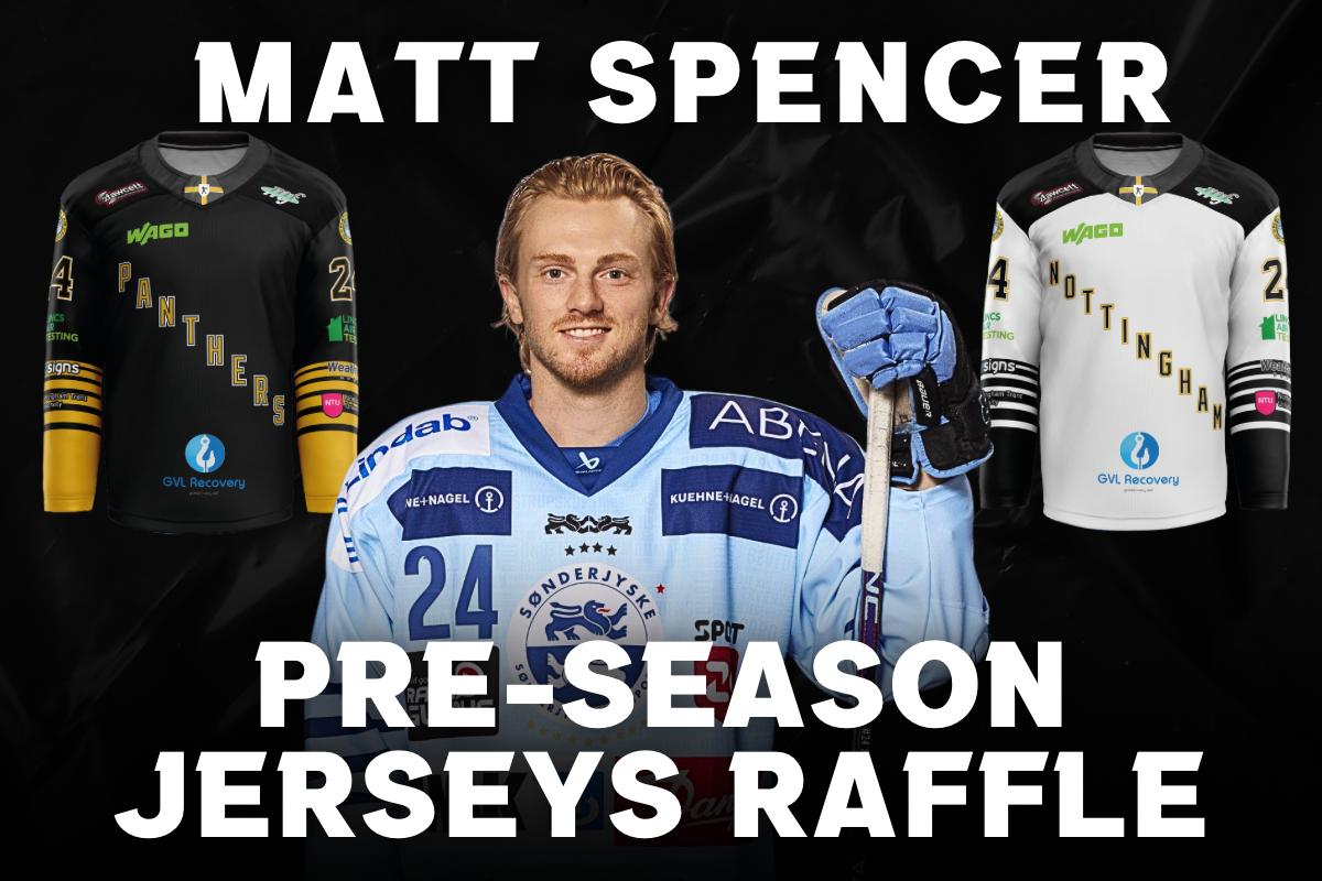 CHANCE TO WIN A MATT SPENCER REPLICA JERSEY Top Image