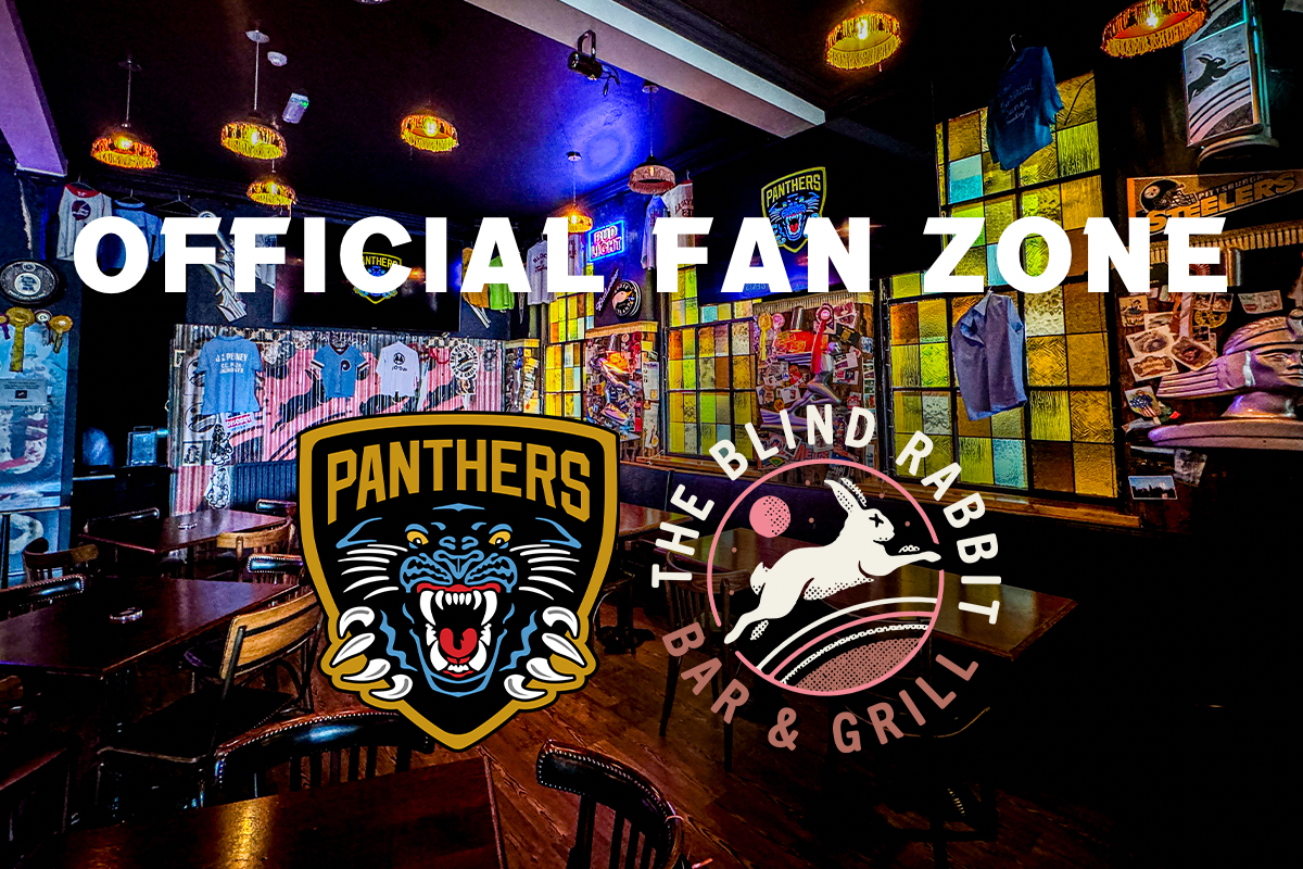 BLIND RABBIT TO BE OFFICIAL PANTHERS FANZONE Top Image