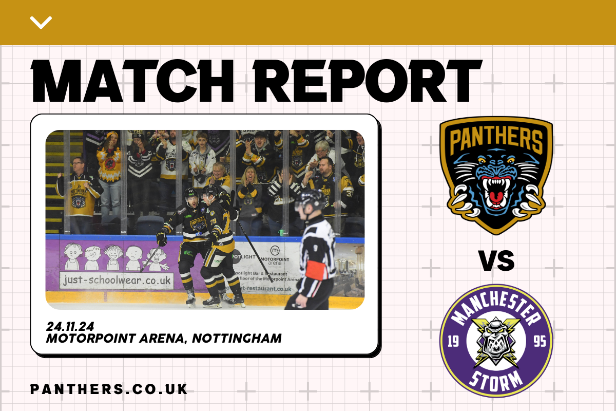 24 NOVEMBER 2024: PANTHERS 4-1 STORM Top Image