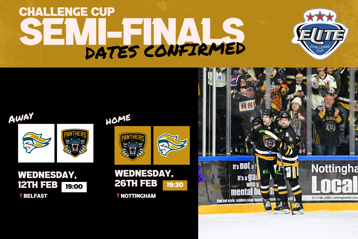 PANTHERS AGAINST GIANTS IN CUP SEMI-FINALS Top Image