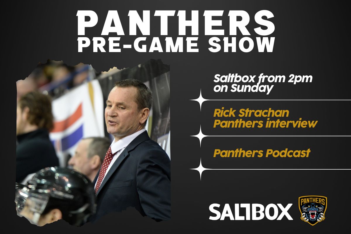 SUNDAY: STRACHAN ON SALTBOX PRE-GAME SHOW Top Image