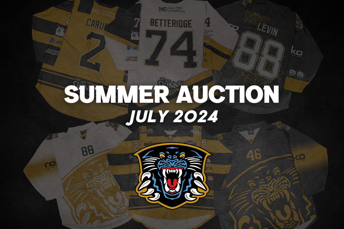 PANTHERS JULY 2024 SUMMER AUCTION Top Image