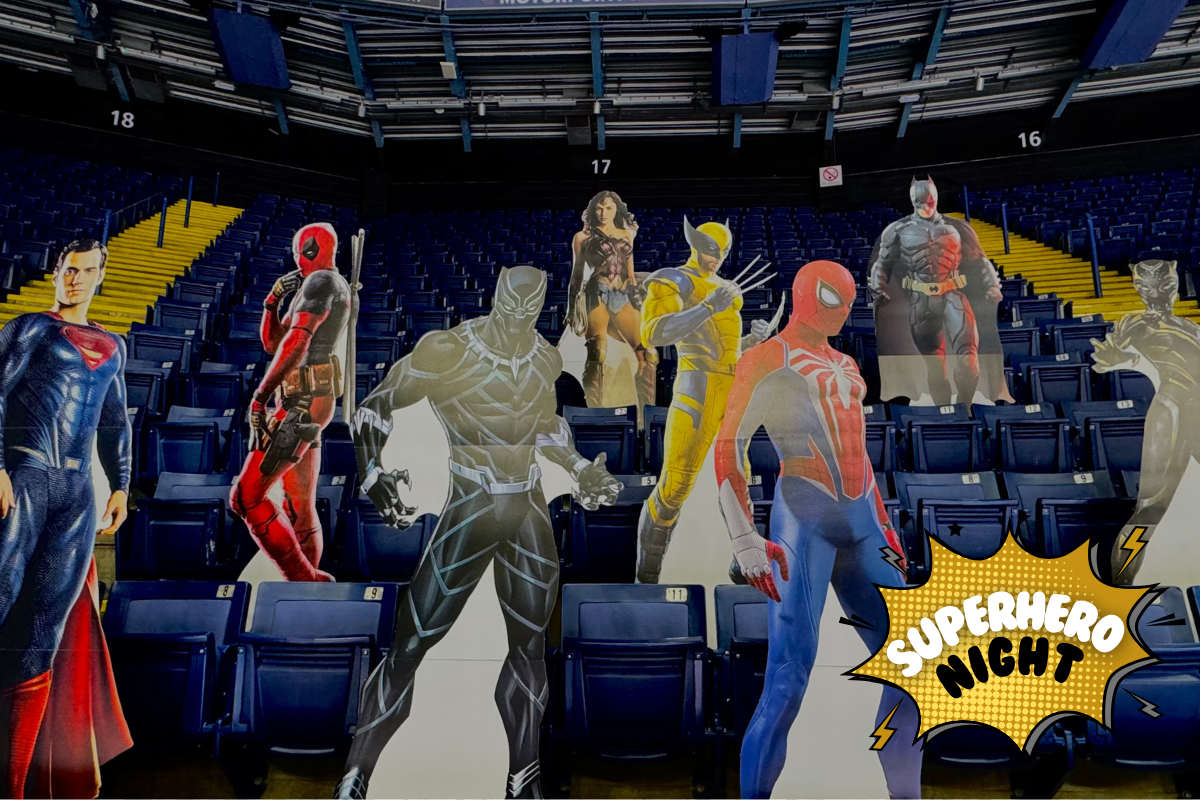 IT'S SUPERHERO NIGHT AT THE MOTORPOINT ARENA Top Image