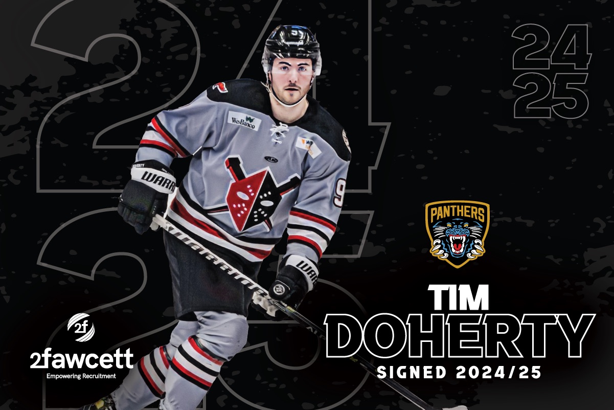 PANTHERS SIGN FORWARD TIM DOHERTY Top Image