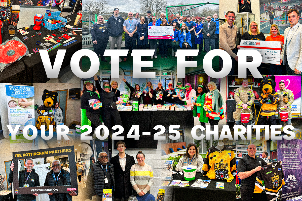 SEND US YOUR CHARITY NOMINATIONS FOR 2024-25 Top Image