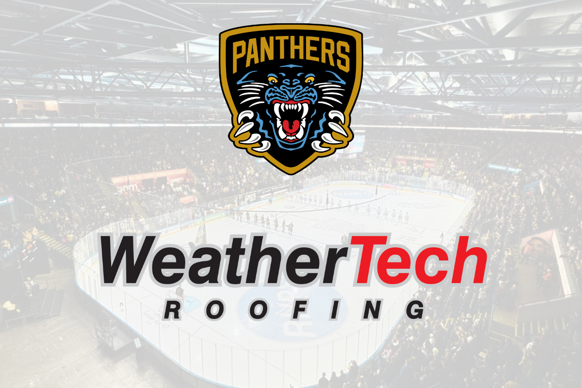 WEATHERTECH ROOFING SPONSOR THE PANTHERS Top Image