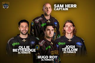 SAM HERR NAMED CAPTAIN FOR 2024-25 SEASON