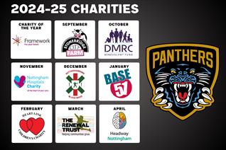 OUR CHOSEN CHARITIES FOR 2024-25 SEASON