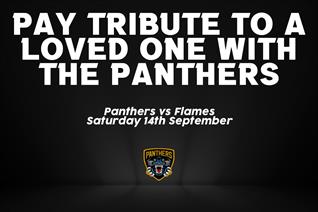 PAY TRIBUTE TO A LOVED ONE WITH THE PANTHERS