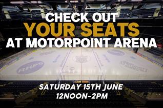 CHECK OUT YOUR SEAT EVENT ON SATURDAY