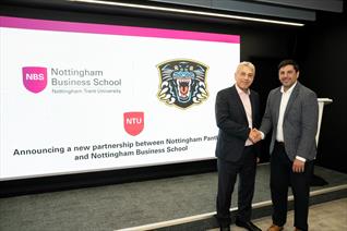 PANTHERS LINK-UP WITH NOTTINGHAM TRENT UNIVERSITY