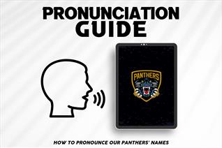 PRONUNCIATION GUIDE: PANTHERS 2024-25