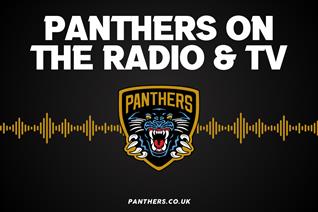 THURSDAY: PANTHERS ON THE TV AND RADIO