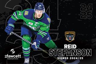 FORWARD STEFANSON JOINS PANTHERS