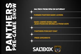 FIRST PRE-GAME SHOW IN SALTBOX ON SATURDAY