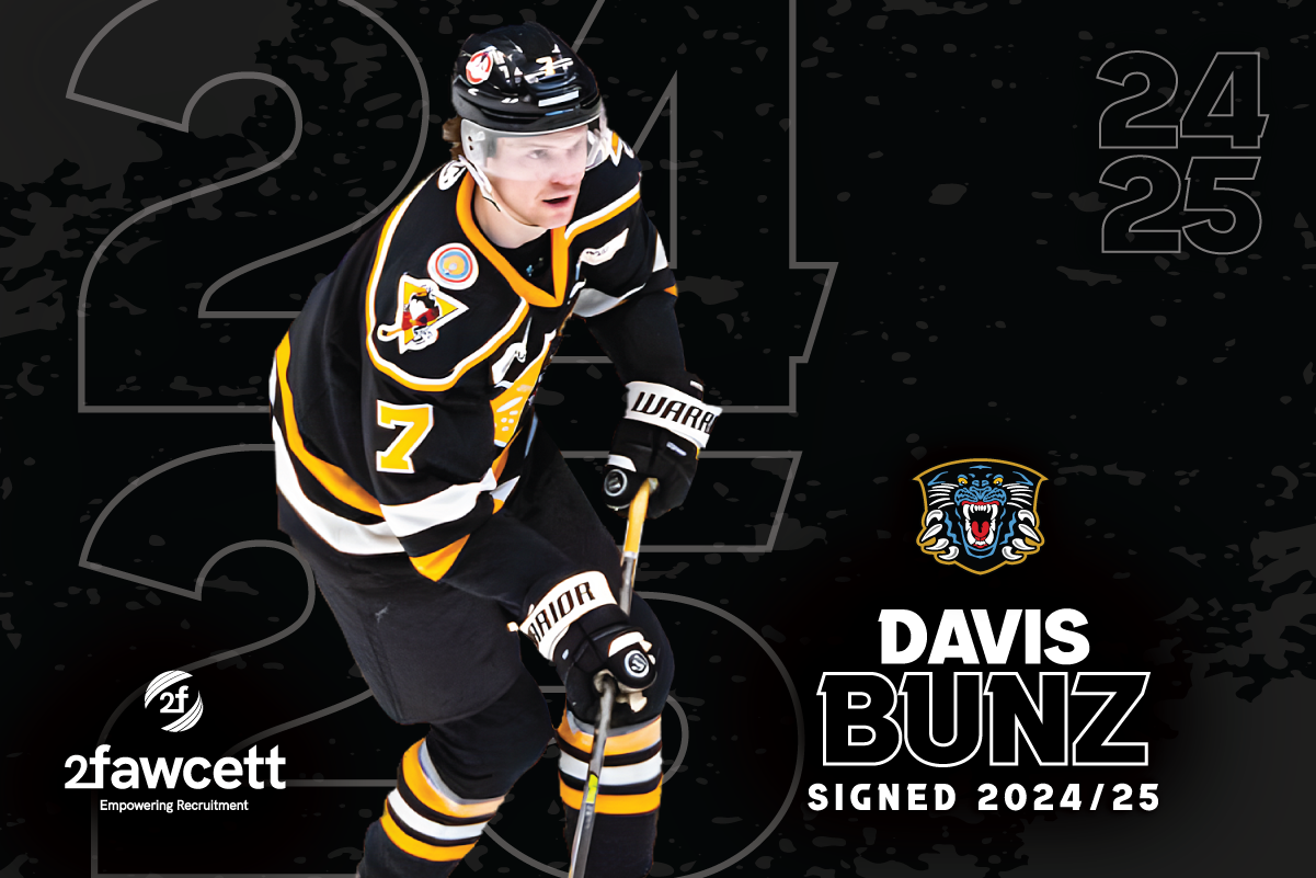 DEFENCEMAN BUNZ JOINS PANTHERS Top Image