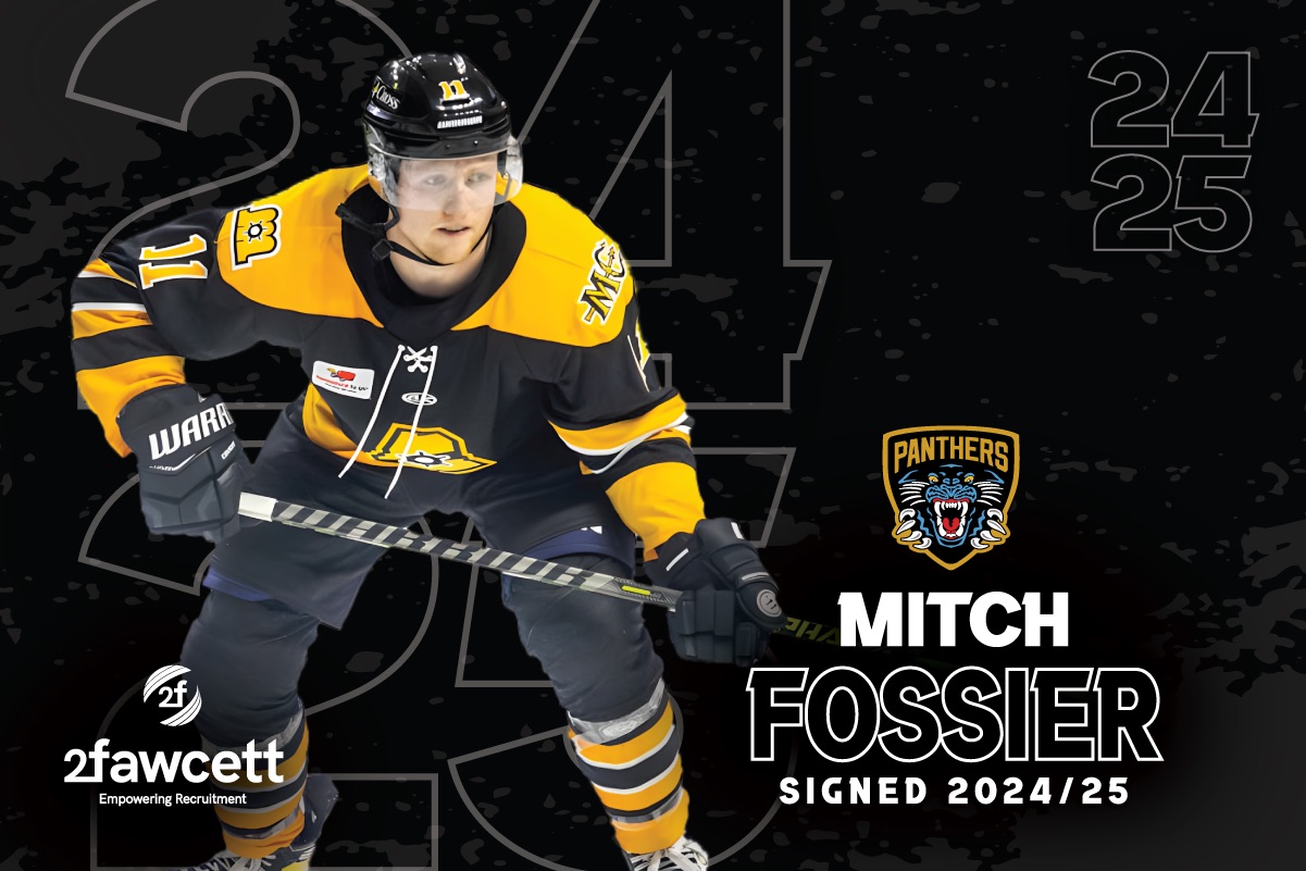 PANTHERS SIGN FORWARD MITCH FOSSIER Top Image