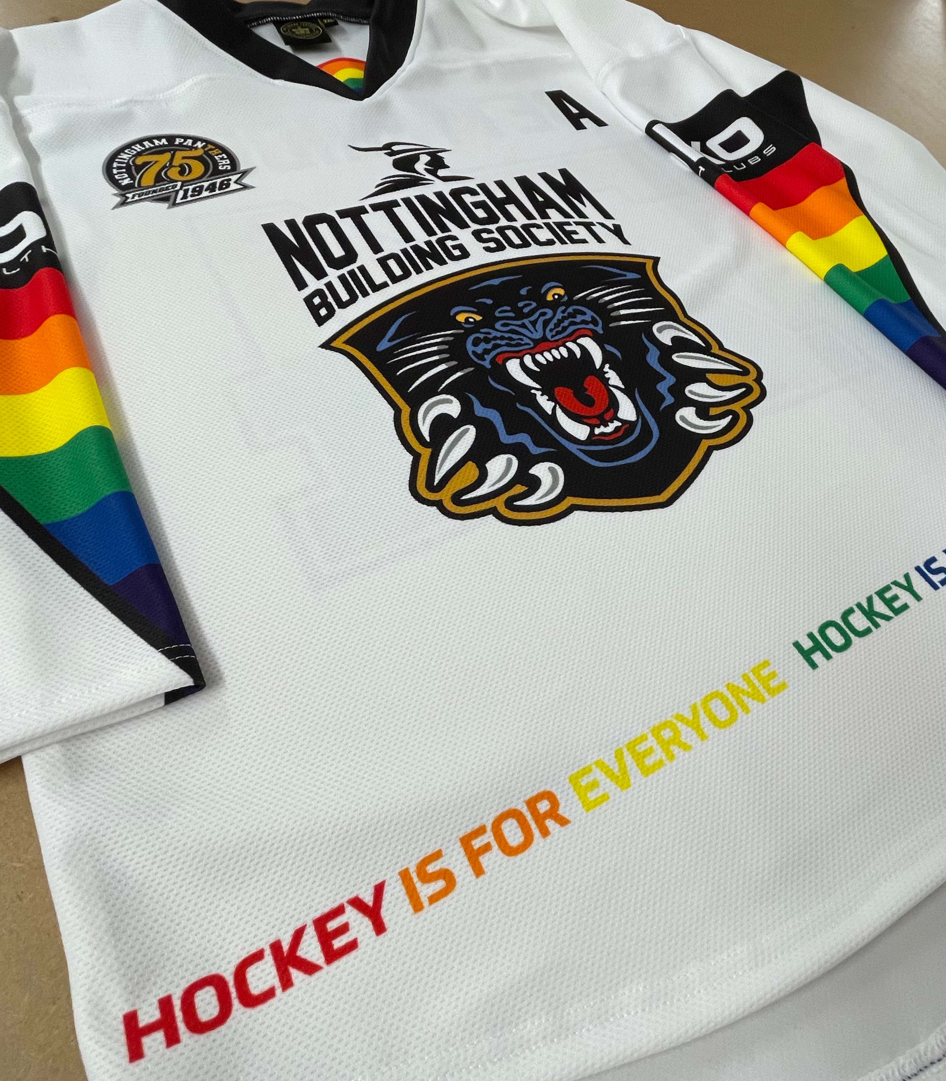 RAFFLE FOR PRIDE GAME-WORN SHIRTS - Nottingham Panthers